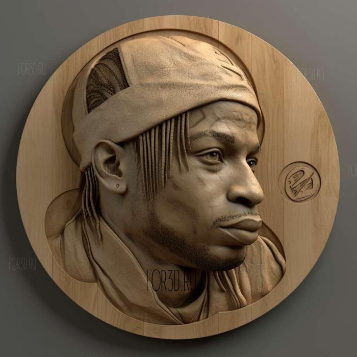 Allen Iveron 4 stl model for CNC